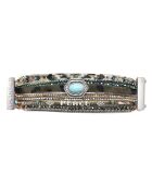Bracelet manchette Greanpeace kaki