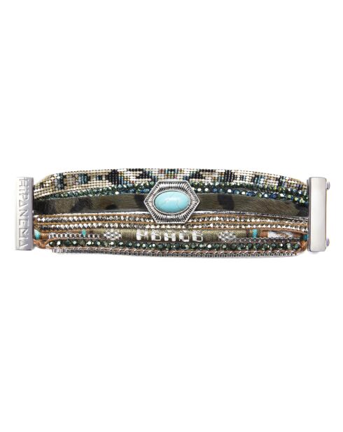 Bracelet manchette Greanpeace kaki
