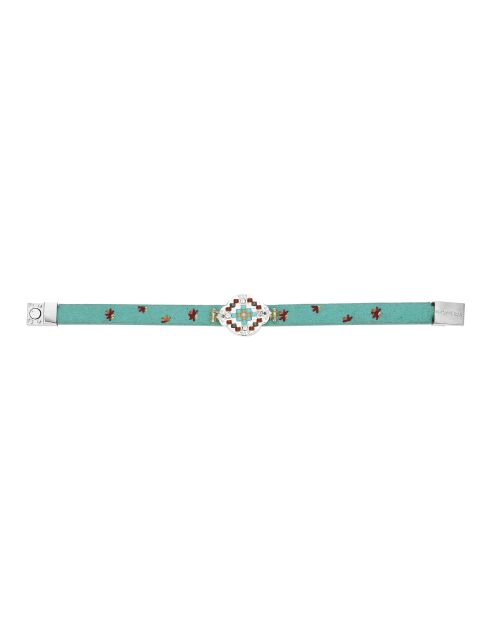 Bracelet aimanté Eclectik turquoise