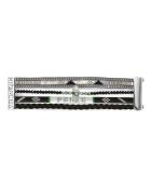 Bracelet manchette Peace noir