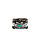 Bracelet manchette Meteor noir