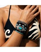Bracelet manchette Meteor noir