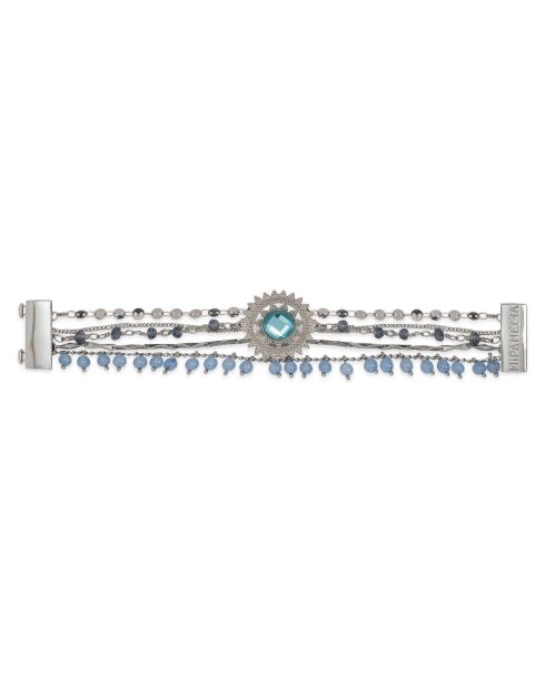 Bracelet manchette Magic bleu