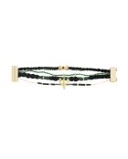 Bracelet manchette Bosphore noir