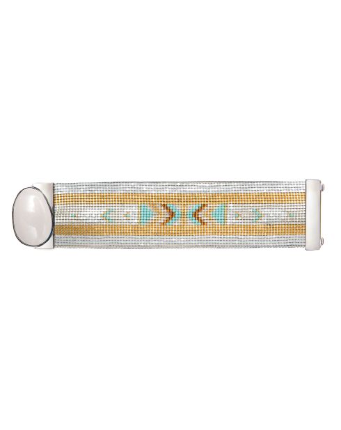 Bracelet manchette Hopis argenté