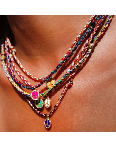 Collier Peace & Love Brixton Amber