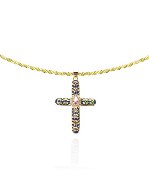 Collier Boniface bleu