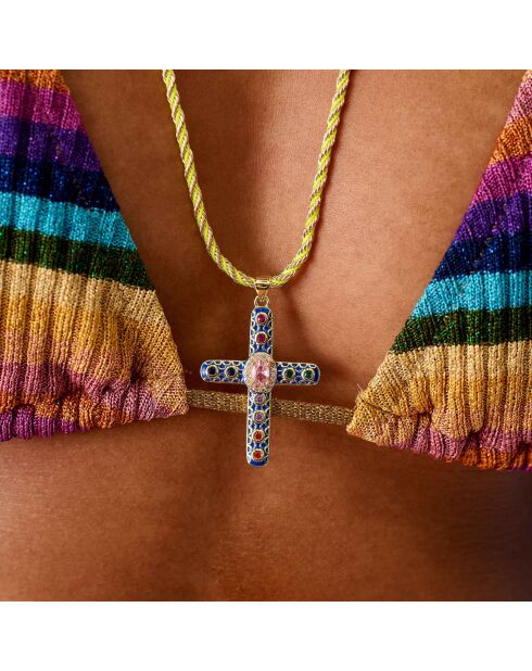 Collier Boniface bleu