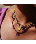 Collier Peace & Love Brixton noir