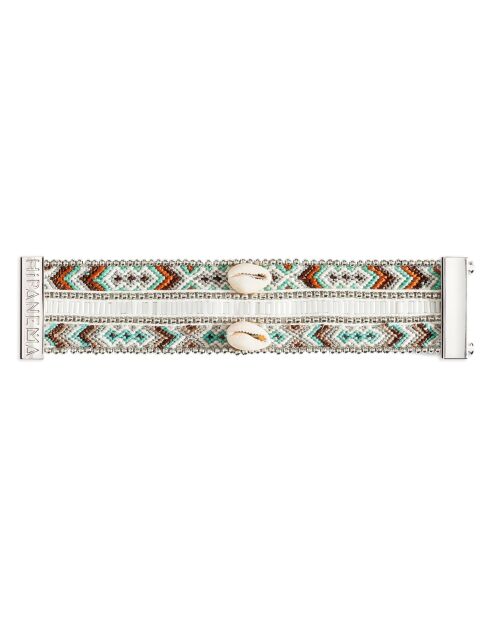 Bracelet manchette Monatwin turquoise