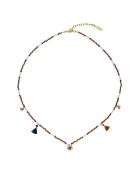 Collier fin Yoyo multicolore