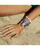 Bracelet manchette Bahamas bleu
