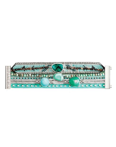 Bracelet manchette Atlantis turquoise