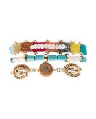 Bracelet manchette Robinson multicolore
