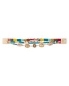 Bracelet manchette Robinson multicolore
