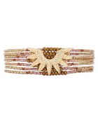 Bracelet manchette Marlow doré