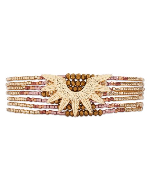 Bracelet manchette Marlow doré