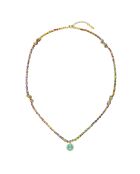 Collier Peace & Love Brixton turquoise