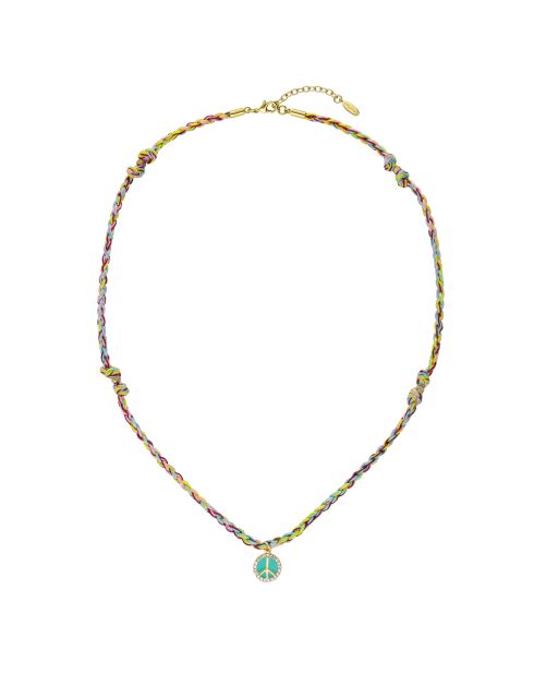 Collier Peace & Love Brixton turquoise