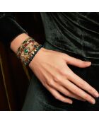 Bracelet manchette Destiny noir