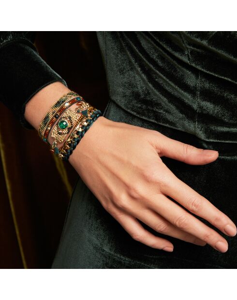 Bracelet manchette Destiny noir