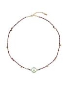 Collier Peace & Love Bonzey vert