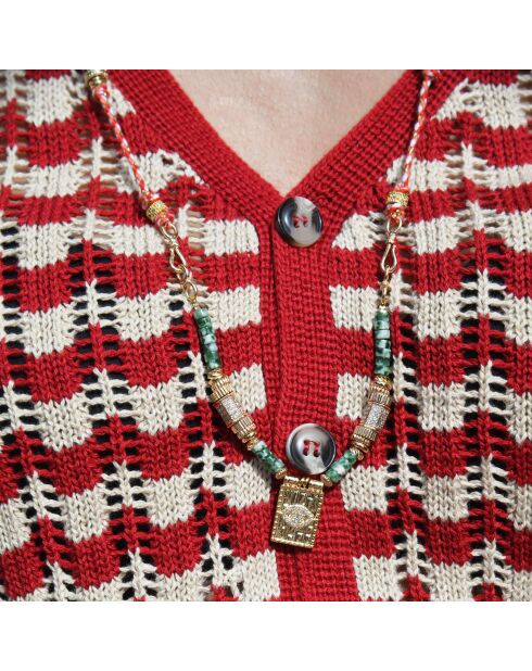 Collier Chamane vert