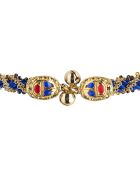 Collier chaîne Malena bleu