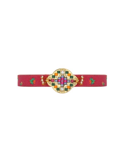 Bracelet aimanté Eclectik rose