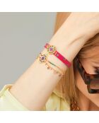 Bracelet aimanté Eclectik rose