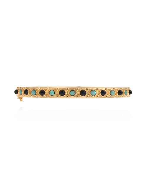 Bracelet jonc Ispa noir