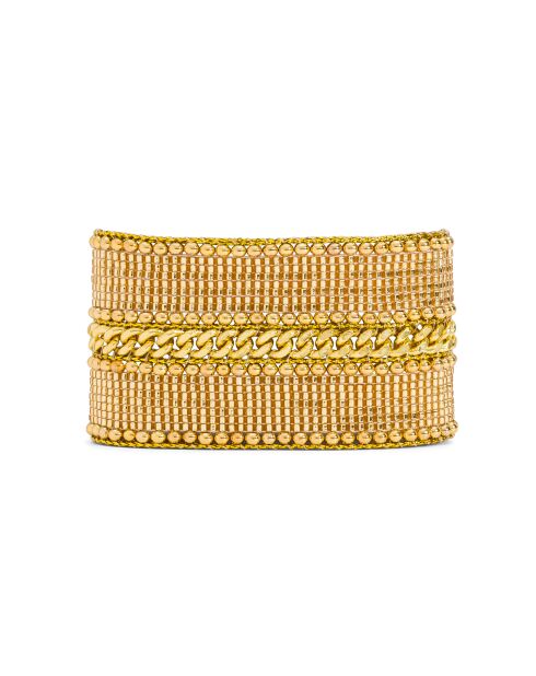 Bracelet manchette Galate doré