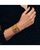 Bracelet manchette Galate doré