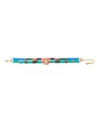 Bracelet multiliens Tweeks turquoise