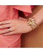 Bracelet manchette Eternity blanc