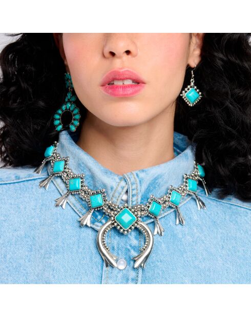Collier Bugsy argenté