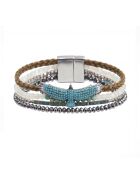 Bracelet manchette Miniblue turquoise