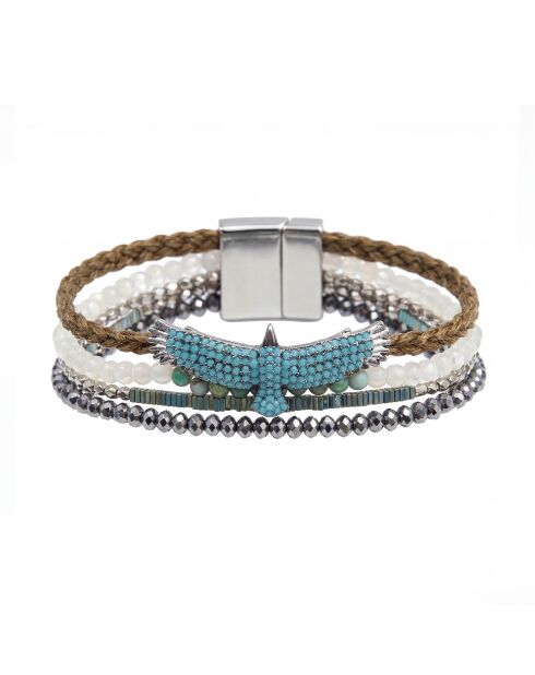 Bracelet manchette Miniblue turquoise