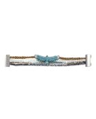 Bracelet manchette Miniblue turquoise