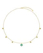 Collier peace & love Serenity turquoise