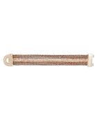 Bracelet manchette Flackes rose