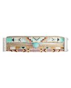 Bracelet manchette Cardamine multicolore