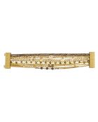 Bracelet manchette Salambo doré