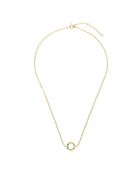 Collier pendentif Jared vert