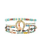 Bracelet manchette Gitano turquoise