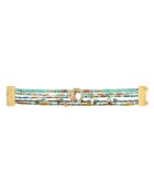 Bracelet manchette Gitano turquoise