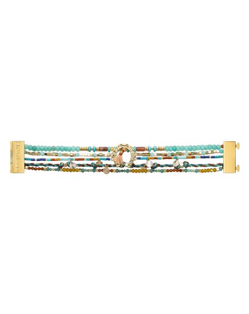 Bracelet manchette Gitano turquoise
