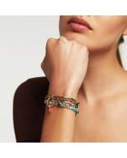 Bracelet manchette Gitano turquoise