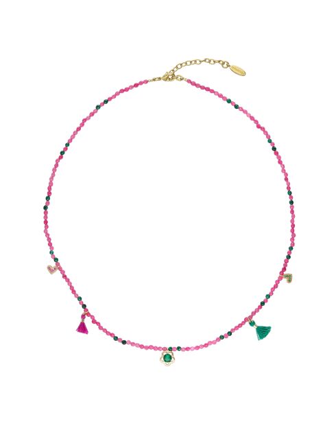Collier fin Yoyo rose