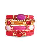 Bracelet manchette Spicy rose